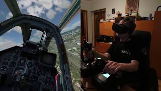 DCS World  Oculus Rift  Saitek X52 Pro [upl. by Orabla435]