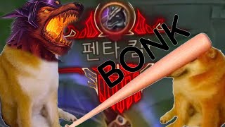 URF Nasus Bonking Spree Penta  Best of LoL Stream Highlights Translated [upl. by Gauntlett]