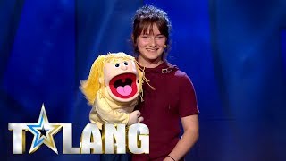 Stephanie ElovssonJägmo buktalar i Talang 2018  Talang TV4 [upl. by Gudrun]