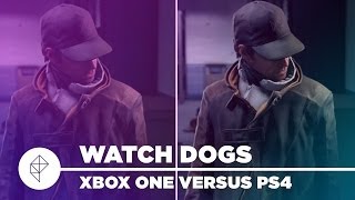 Watch Dogs PS4 versus Xbox One [upl. by Katine]