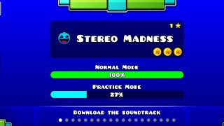 Geometry Dash Episode 1 Stereo Madness [upl. by Crescentia31]