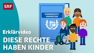 Kinderrechte Welche Rechte hast du als Kind – einfach erklärt  Kindervideos  SRF Kids [upl. by Gnet]