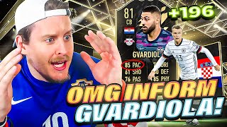 INSANE INFORM UPGRADE 81 INFORM GVARDIOL REVIEW FIFA 22 Ultimate Team [upl. by Armando]