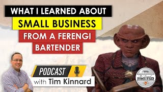 What I Learned About Small Business from a Ferengi Bartender  ref Star Trek DS9 Quark [upl. by Aubrette]