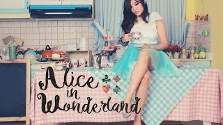 Alice in Wonderland Editorial Makeup Tutorial [upl. by Acimak]