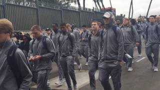 Watch Penn State arrive for the Rose Bowl [upl. by Gem]