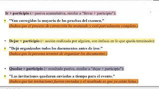 Ir dejar y quedar con participio en perífrasis256 [upl. by Adeirf]