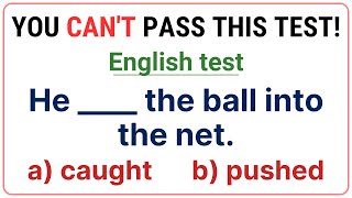 English Vocabulary Test 🌟 If you pass this test your English is amazing Action Verb Action Verbs [upl. by Craner]