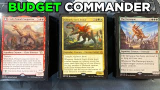 Budget Dinosaur Deck Gishath Commander Magic the Gathering [upl. by Tremaine]