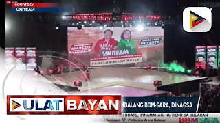 Proclamation rally ng tambalang BBMSara dinagsa [upl. by Lleddaw]