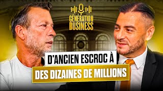 Christophe Rocancourt Dorphelin à Millionnaire de Prisonnier à Business Man  Génération Business [upl. by Alak]