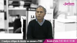 Lanalyse critique de dossier au concours dentrée à HEC [upl. by Nivrad]