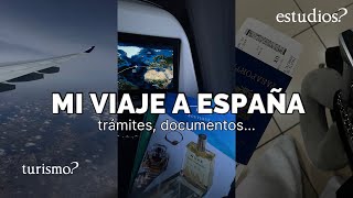 Mis trámites para viajar a España desde Cuba visado de estudios o turismo documentacion necesaria [upl. by Frendel]