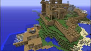 Minecraft  Wooden Castle [upl. by Seta]