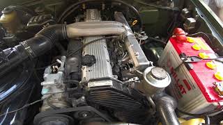 how to Toyota 1hz engine sounds  4000cc engine [upl. by Nanoc762]