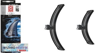 BOSCH 3397014398 AeroTwin OE Replacement Wiper Blades Driver amp Passenger Side Review [upl. by Annayhs]