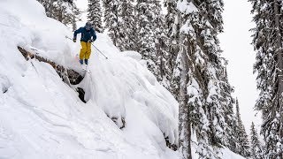 Powder Skiing at Revelstoke Mountain Resort  Revelstoke BC [upl. by Cyrus430]