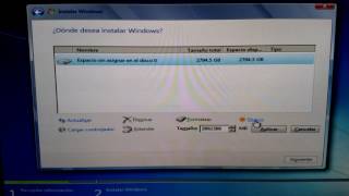 Instalar Windows 7 en Disco de 3tb o más sin programas Particionar en GPT [upl. by Arjun207]