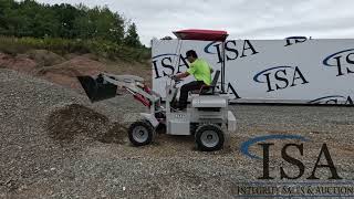 5078  2024 Fland FL45 Mini Loader Will Be Sold At Auction [upl. by Oirasor]