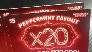 💰Moneybag Symbol Last 10 of the Pack Peppermint Payout X20 NJ Lottery💰 [upl. by Salohci]