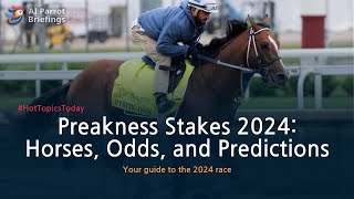 Preakness Stakes 2024 Full Coverage Predictions amp Live Viewing Guide [upl. by Ursal]