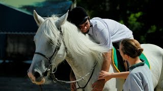 Terapia con Caballos para Niños con Capacidades Especiales  TvAgro por Juan Gonzalo Angel [upl. by Teressa951]