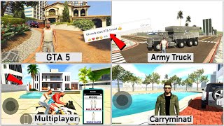 GTA 5 Mode🥰Carryminati😍Multiplayer Mode😊 New Update in INDIAN BIKE DRIVING 3D LIVE GAMEPLAY [upl. by Hachman]