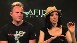 AFI DOCS 2015 Interview Natalie Avital and Bobby Field  THE THREE HIKERS [upl. by Gerrie]