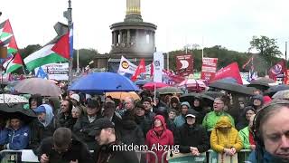 Dr Peter Gauweiler auf der Friedensdemo NiewiederKrieg Die Waffen Nieder Berlin 03102024 [upl. by Alf]