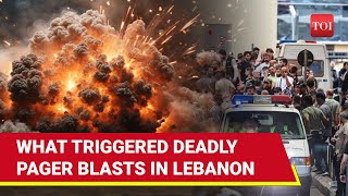 Lebanon Exploding Pagers 9 Killed 3000 Injured Hezbollah Screams Blames Israel Vows Revenge [upl. by Morrie614]