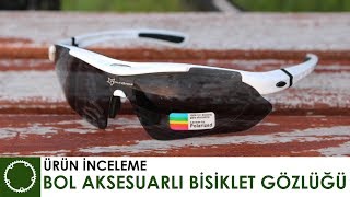 Bol Aksesuarlı Bisiklet Gözlüğü  Rockbros Cycling Glasses [upl. by Linell]