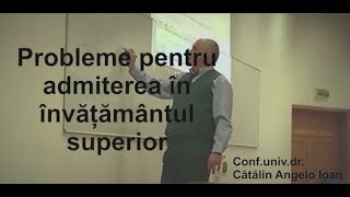 Matematica Culegere de probleme admitere Politehnica Timisoara AL140 [upl. by At976]