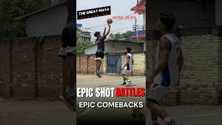 THE COMEBACK👈 viralshots viralvideos viralbasketball highlights basketball viralreels [upl. by Aynek]