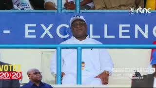 ELECTIONS 2023  FÉLIX TSHISEKEDI LANCE SA CAMPAGNE AU STADE DES MARTYRS [upl. by Latrice]