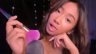 ASMR  Tongue Flutters  Brushing for DEEP Tingles [upl. by Annaili]