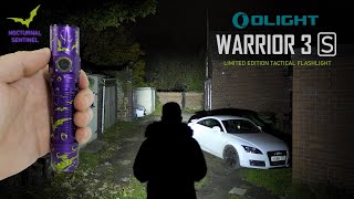 OLIGHT WARRIOR 3 S  Limited Edition Vampire Slaying Flashlight [upl. by Jessen287]