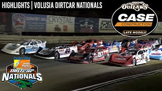 World of Outlaws CASE Late Models  DIRTcar Nationals  February 16 2024  HIGHLIGHTS [upl. by Wynne]