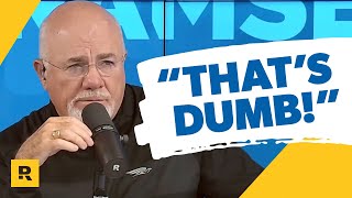 Dumb Mistakes People Make With Finances – Dave Ramsey Rant [upl. by Pozzy]