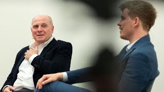 FAZKongress Wem gehört der Fußball Uli Hoeneß [upl. by Yelsnia]