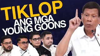 quotAKALA ko ba MATATAPANG tong mga toquot  Y0UNG G00NS NAWALAN ng YAGBOLS ng MAKAHARAP si PDU30 [upl. by Ausoj]