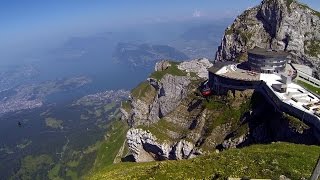 Ascending Mt Pilatus in Switzerland  2013July15 [upl. by Annecorinne]