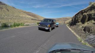 chasing 4449 down Deschutes Canyon part 2 4k [upl. by Okramed]