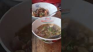 SATE KUAH VS SOTO TANGKAR streetfood trending sotoenak food shorts [upl. by Oigile]