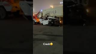 Virtus gt crash on gurugram roads crash shorts [upl. by Jamesy]