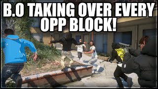 BO Taking Over Every Opp Block  GTA RP  Grizzley World WHITELIST [upl. by Landmeier]