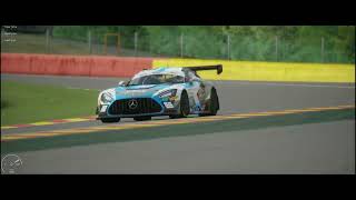 MercedesBenz AMG GT3  SpaFrancorchamps GarryRealv102 [upl. by Eceinaj]