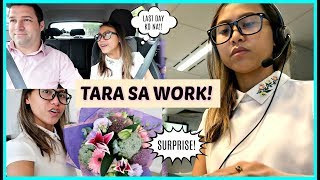 ANG LAST DAY KO SA WORK  SURPRISE NI MISTER ❤️  rhazevlogs [upl. by Limhaj]