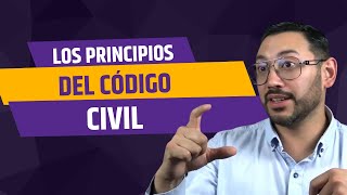 📜Claves para dominar el Examen de Grado Los Principios del Código Civil [upl. by Waechter]