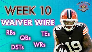 Week 10 Waiver Wire amp Injury Recap  Fantasy Football 2024 [upl. by Joane]