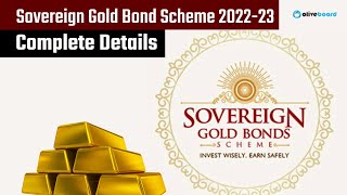 Sovereign Gold Bond Scheme 202223  Complete Details  Banking Awareness  Financial Awareness [upl. by Libove]